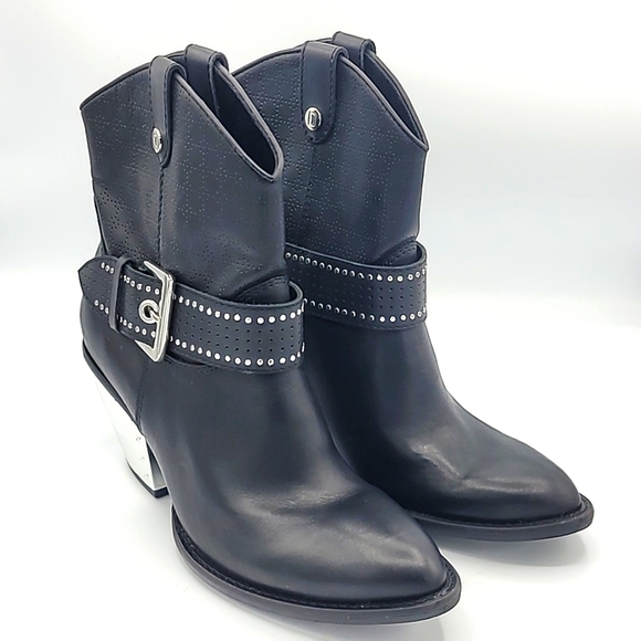 NWOB! Dingo Backstage Leather Western Ankle Boot Women Size 9 Samples Super Rare - Picture 2 of 10